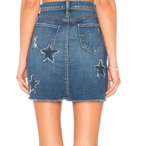 L’agence Estrella star patch skirt - Picture 3 of 9